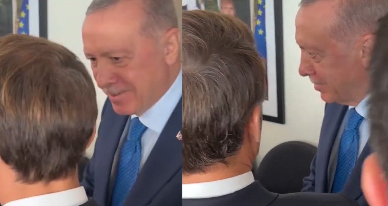 erdogan ile macron arasinda ilginc diyalog iyi oldugu zamanlar da oluyor demek ki 2K5aqnQk