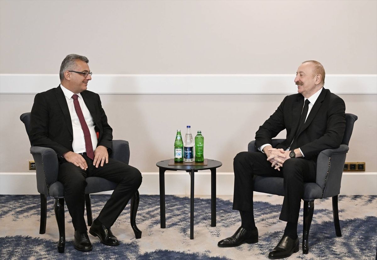 Aliyev ve Erhürman Antalya Diplomasi Forumu’nda Bir Araya Geldi