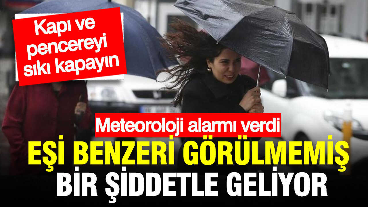 Meteoroloji’den 5 İle Dikkat Çeken Uyarı: Kırmızı Kodla Şiddetli Yağış Bekleniyor
