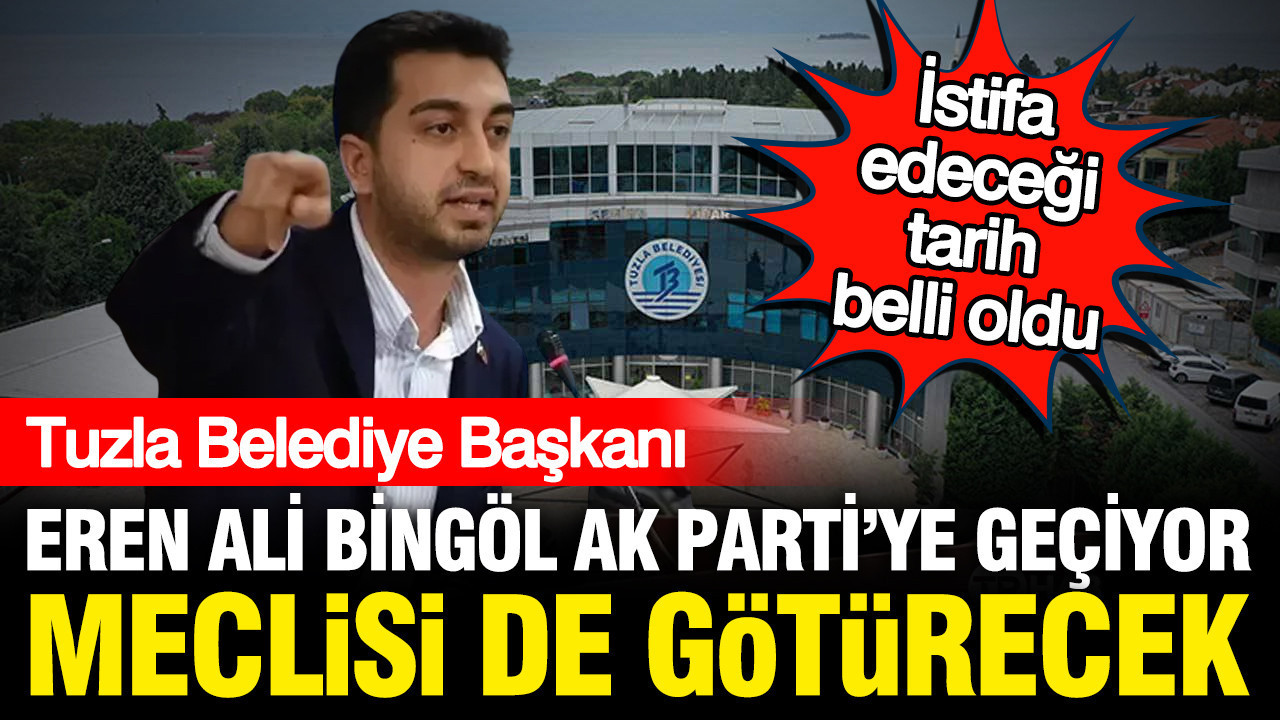 Tuzla belediyesi ak partiye geciyor eren ali bingol 5 meclis uyesini de yaninda goturecek eYnVVPxb